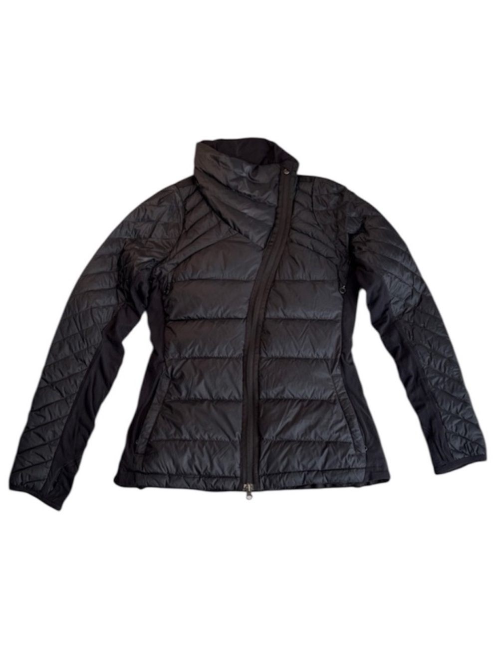 Lululemon What The Fluff Jacket Black Size 6 *No Hood"